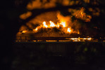 Berlin, Deutschland 21. Juli 2016:
Dachstuhlbrand Spassbad Blub

Der Dachstuhl des ehemaligen Spassbad Blub steht in Flammen.